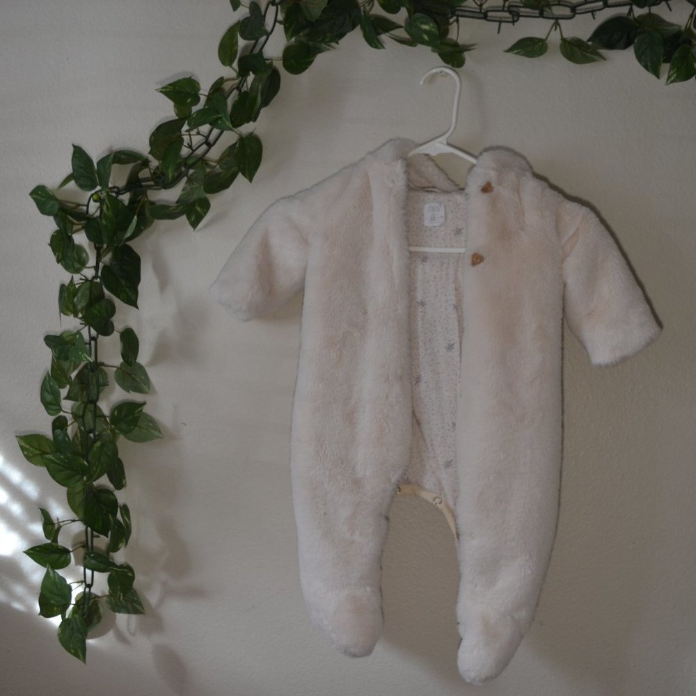 Zara baby bear suit